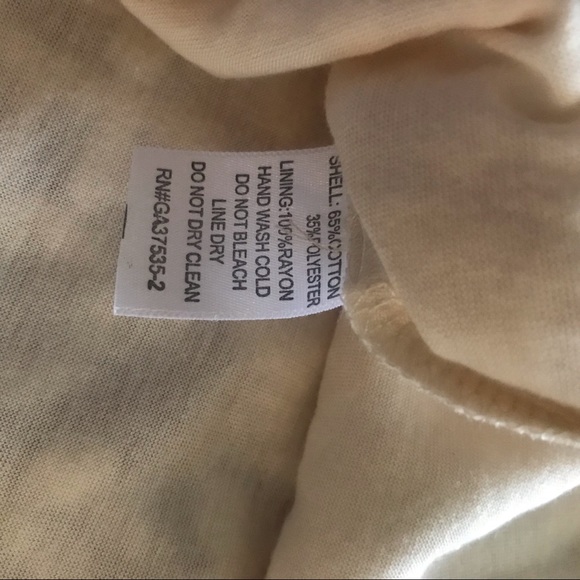 Monteau Girls Lacy Cream Tank Tie Bow Back Med 7/8 - Picture 10 of 12